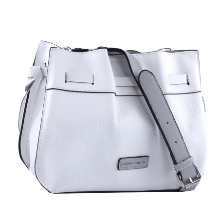 Сумка женская из экокожи кросс боди David Jones 22814 белая