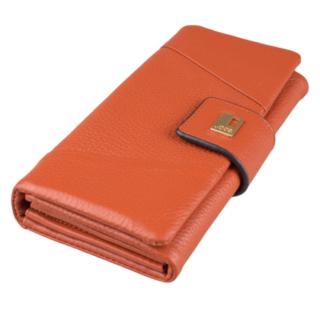 Кошелек женский кожаный JCCS 8554 рыжий