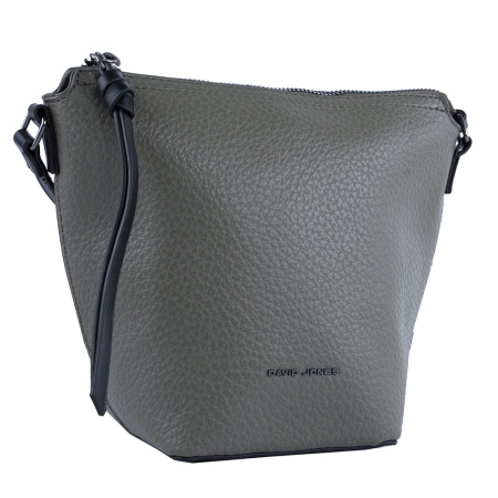 Сумка женская из экокожи David Jones 22856 серая
