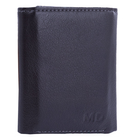 Кошелек мужской кожаный NN W-NN09047 черный 