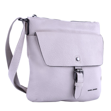 Сумка женская из экокожи David Jones 22842 бежевая
