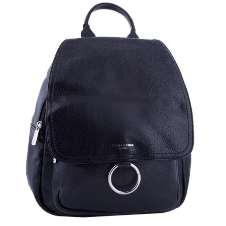 Рюкзак женский из кожзаменителя David Jones RU-DJ18323 черный