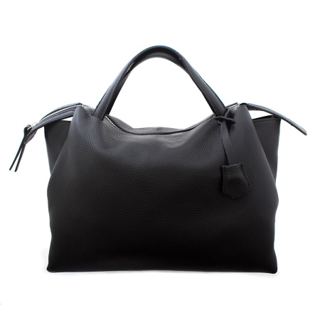 Сумка женская кожаная Genuine leather 03914 черная