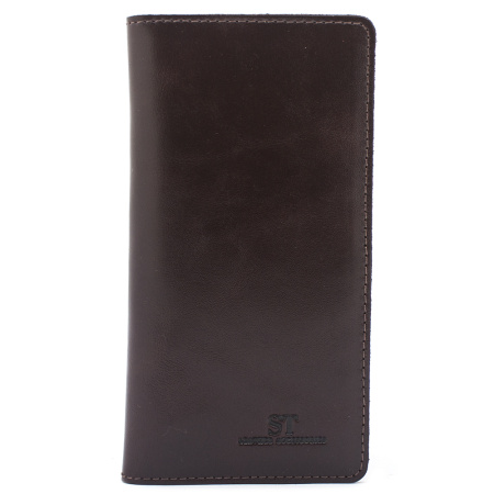 Кошелек купюрник мужской кожаный ST W-ST-01726 коричневый 
