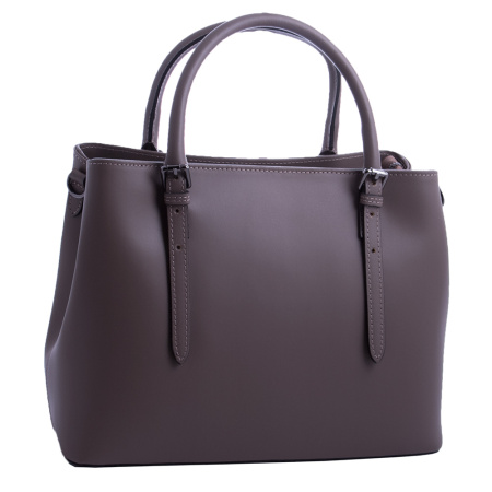Сумка женская кожаная Genuine leather 19253 таупе