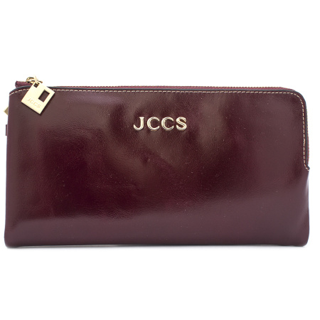 Кошелек женский кожаный JCCS 3537 бордовый 