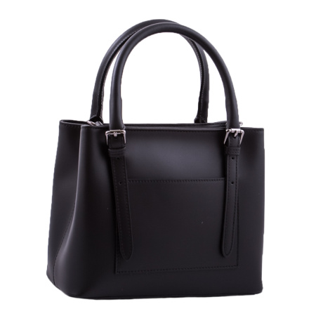 Сумка женская кожаная Genuine leather 15198 черная 