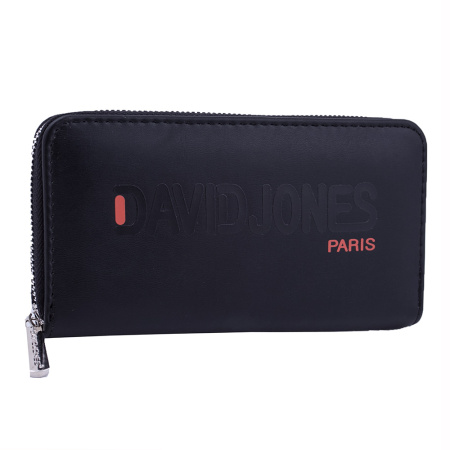 Кошелек женский из кожзаменителя David Jones 17776 черный