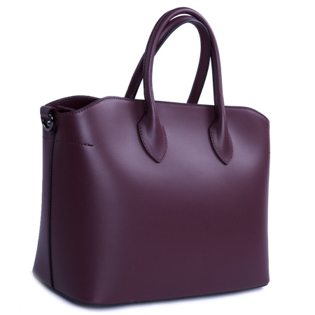Сумка женская форматная из натуральной кожи Genuine leather B-GE23913 бордовая