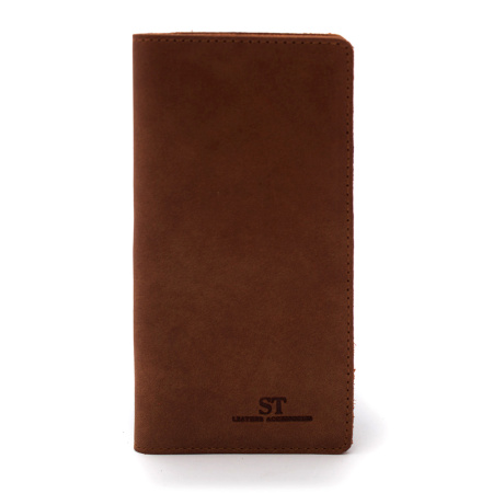 Кошелек купюрник кожаный мужской ST W-ST-01779 коричневый
