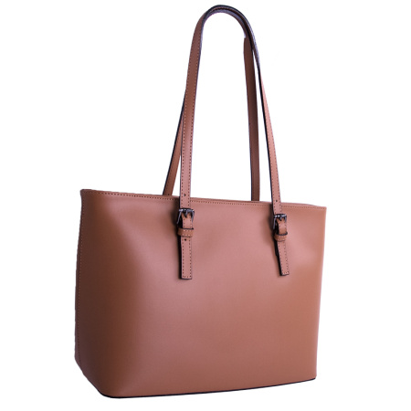 Сумка женская из натуральной кожи Genuine leather 25319 рыжая