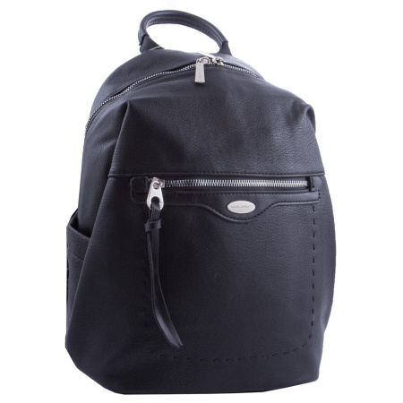 Рюкзак женский из кожзаменителя David Jones RU-DJ22210 черный