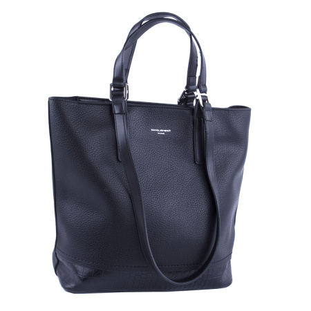 Сумка шоппер из экокожи David Jones B-DJ22834 черный