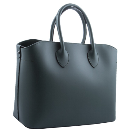 Сумка женская кожаная Genuine leather 22202 зеленая