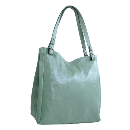 Сумка женская из натуральной кожи Genuine leather 24982 оливковая