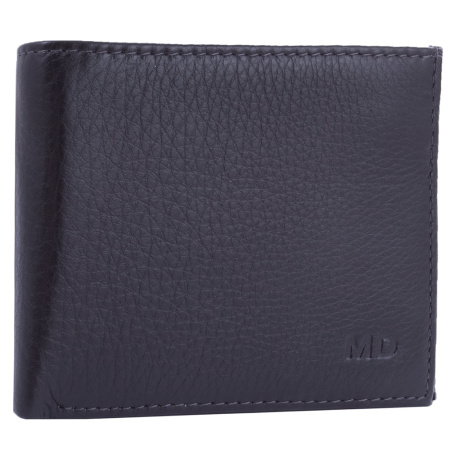 Кошелек мужской кожаный MD W-MD21822 черный
