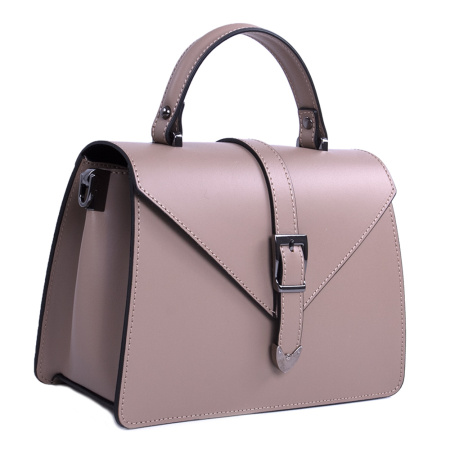 Сумка женская из натуральной кожи Италия Genuine leather 24239 тауп